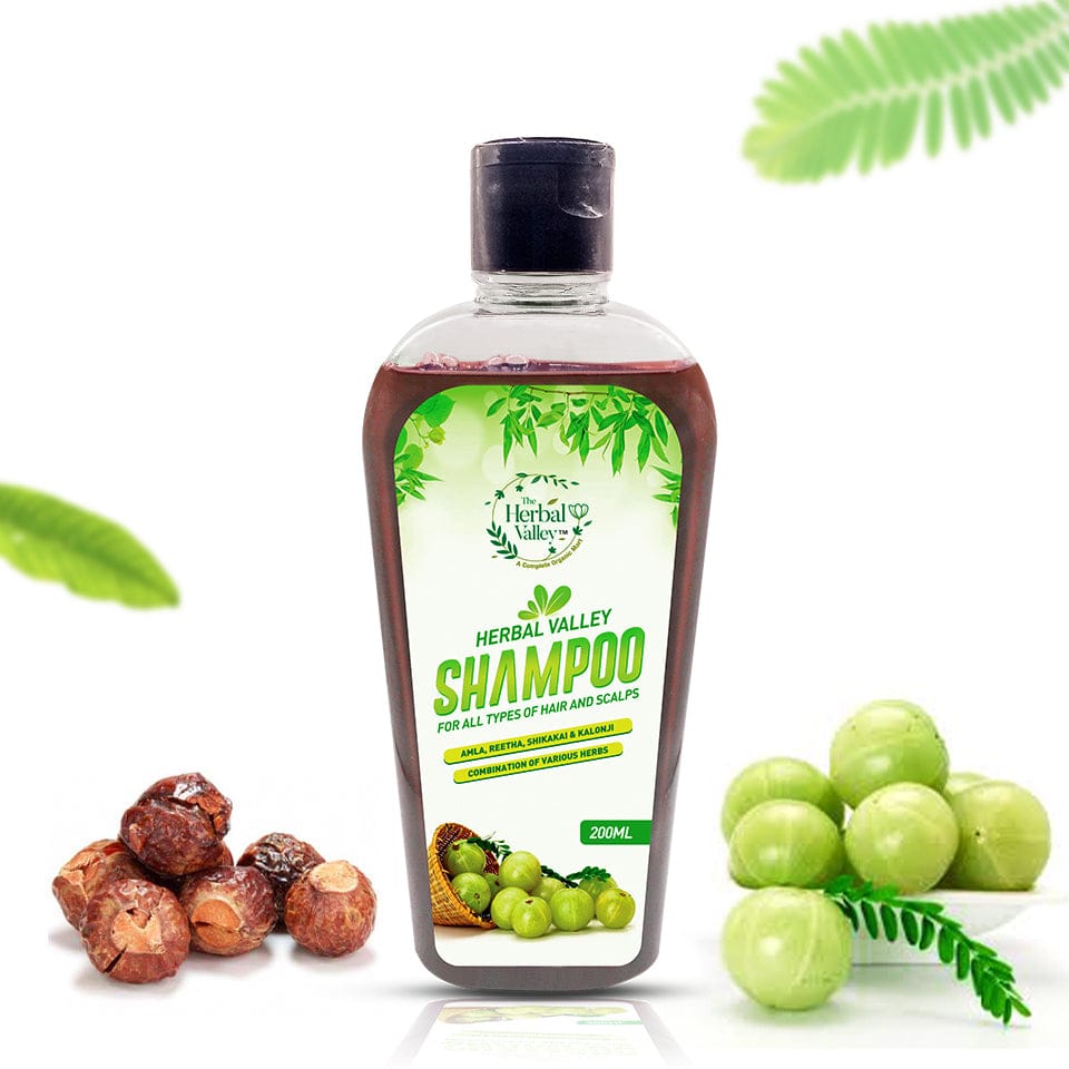 The Herbal Wonder Shampoo/ Natural Solution For Regrow Hair & Prevent Hair Loss 100% Results – 200ml